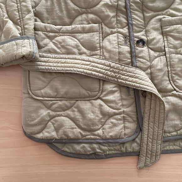 The Ingrid Coat - Light Olive - Picture 3 of 4